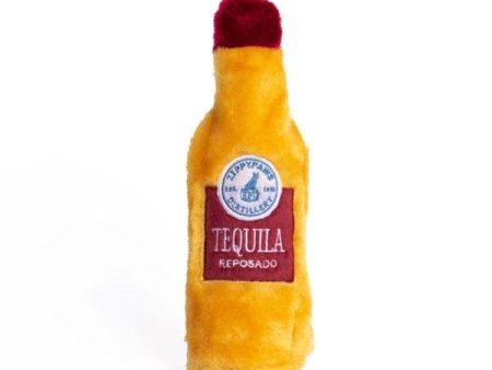 ZippyPaws Happy Hour Crusherz Tequila Plush Dog Toy (Tequila) Online Sale