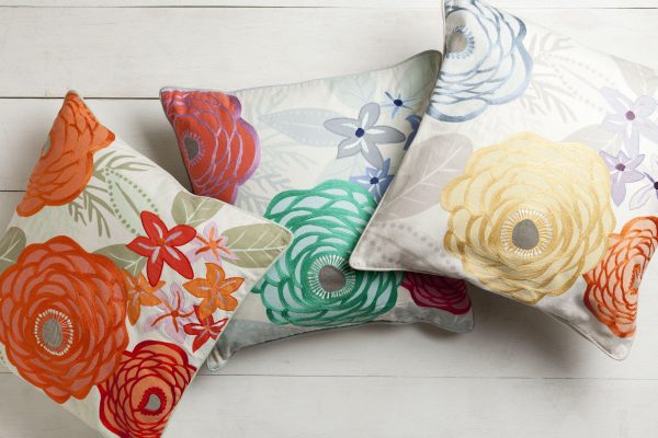 Surya Buttercup Flawlessly Floral by Kate Spain For Sale