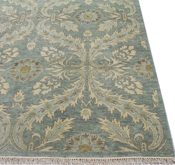 Bashian Heirloom H110-HR103 Teal Area Rug Online