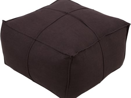 Surya Solid Linen SLPH-008 Pouf Online