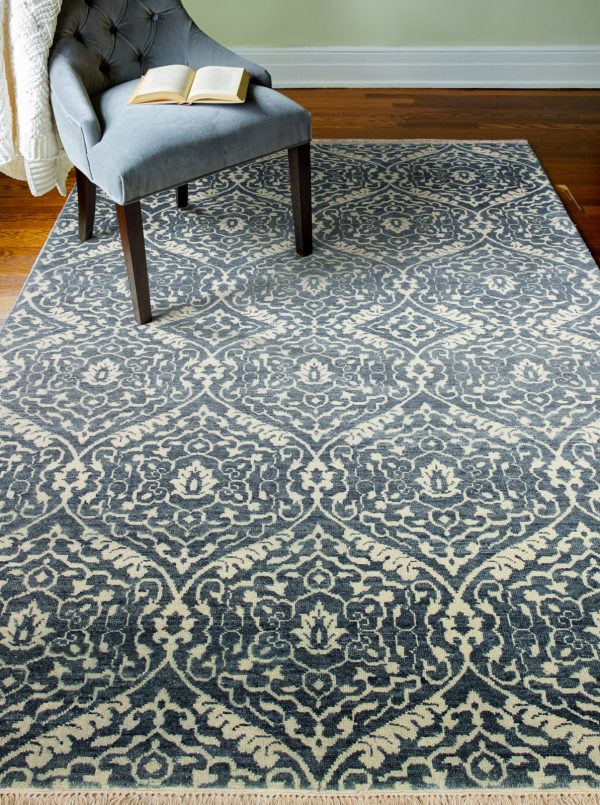 Bashian Heirloom H110-HR105 Azure Area Rug Supply