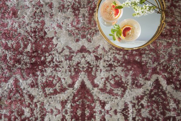 Loloi Elsa EF-06 Berry Area Rug Online Hot Sale