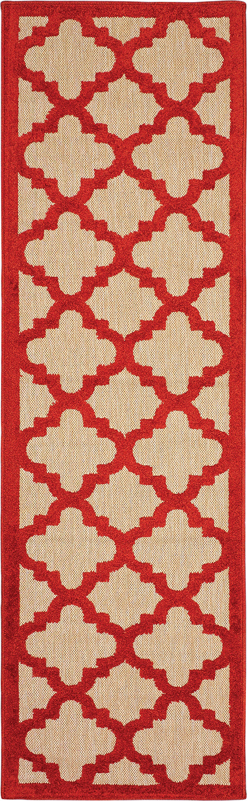 Oriental Weavers Cayman 660R9 Sand  Red Area Rug Cheap