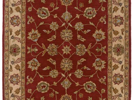 LR Resources Heritage 10114 Red Ivory Area Rug Online Hot Sale