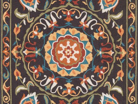 Loloi Francesca FC-54 Brown   Green Area Rug Sale