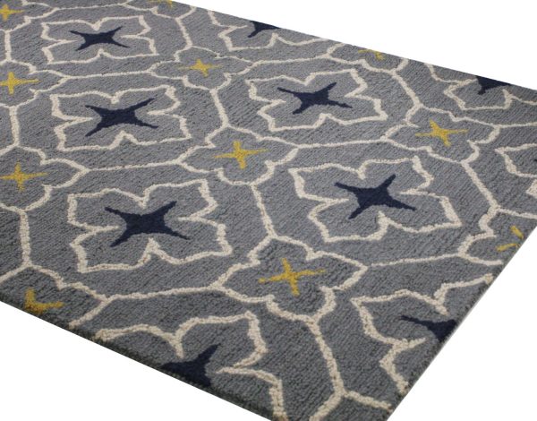 Bashian Rajapur R121-CAL919 Grey Area Rug For Discount