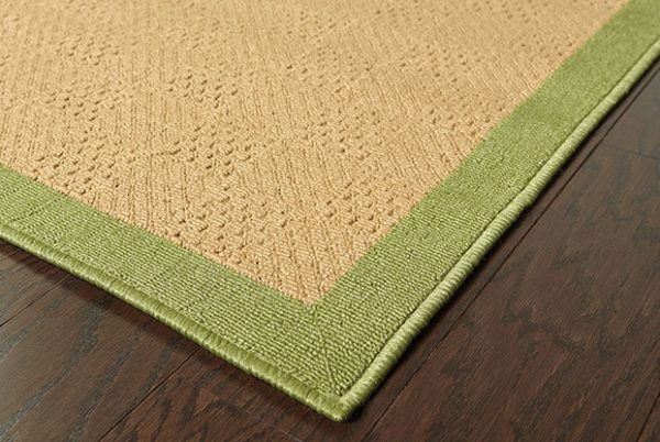 Oriental Weavers Lanai 525G6 Beige Green Area Rug Online Sale