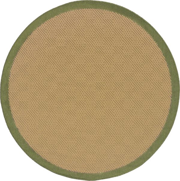 Oriental Weavers Lanai 525G6 Beige Green Area Rug Online Sale