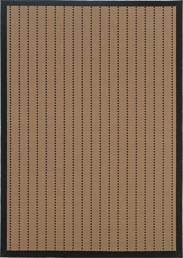 Oriental Weavers Lanai 720X5 Beige Black Area Rug Supply