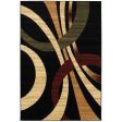 LR Resources Grace 81106 Black Area Rug on Sale