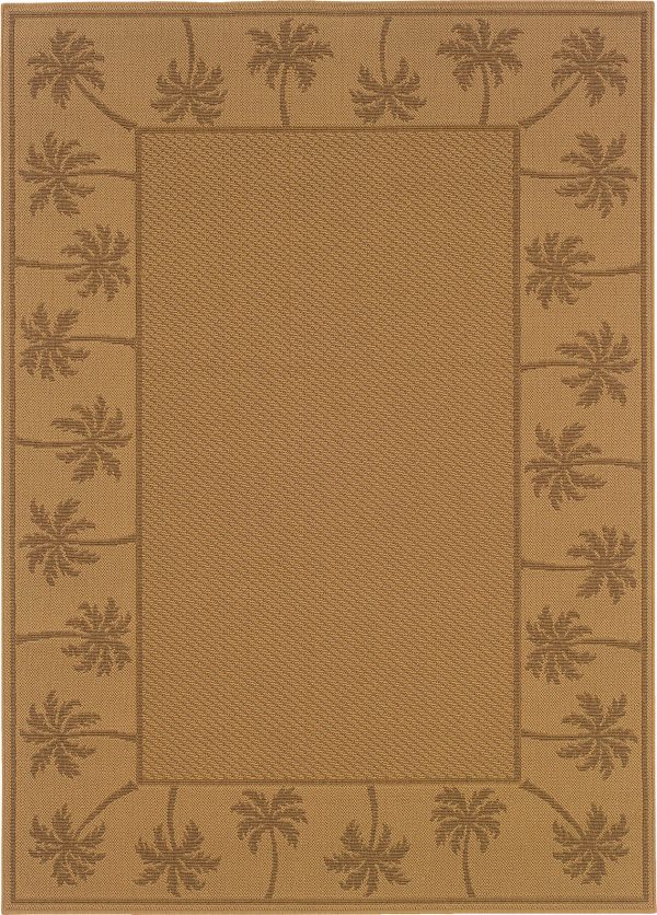 Oriental Weavers Lanai 606D7 Beige Tan Area Rug Fashion