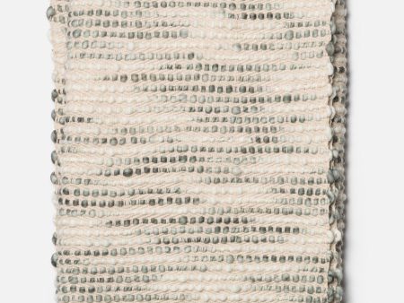 Loloi Abby T0015 Ivory Grey Throw Discount