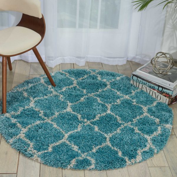 Nourison Amore AMOR2 Aqua Area Rug on Sale