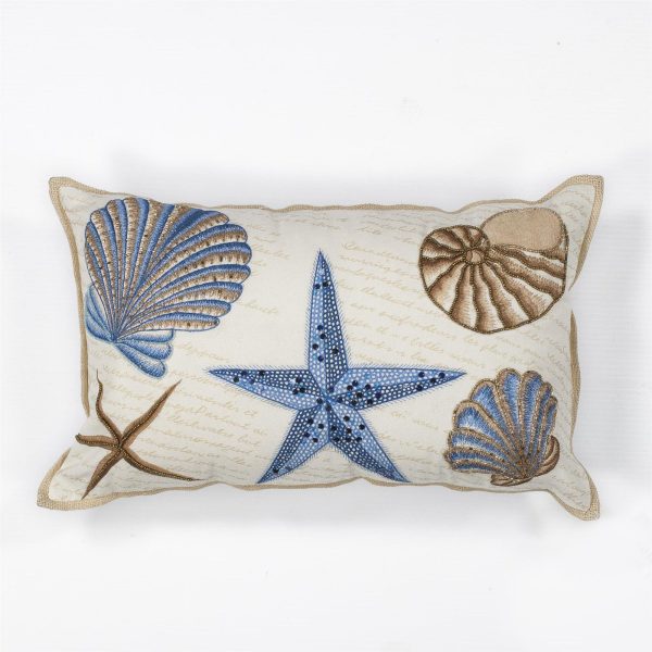 KAS Pillow L168 Seashells Discount