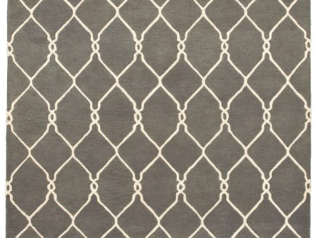 LR Resources Jaali 04904 Gray Area Rug Supply