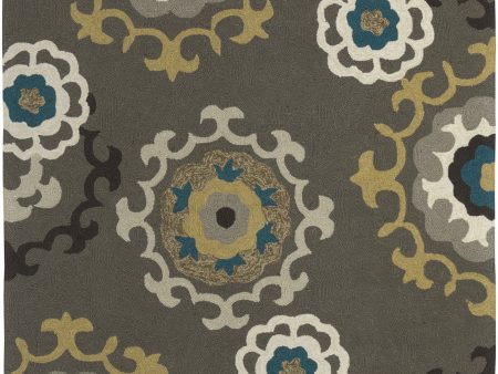 LR Resources Enchant 02012 Grey Area Rug Online Sale