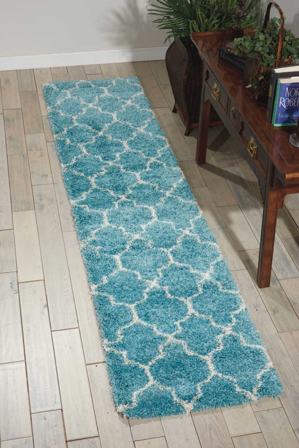 Nourison Amore AMOR2 Aqua Area Rug on Sale