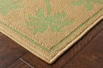 Oriental Weavers Lanai 606G6 Beige Green Area Rug Online Sale