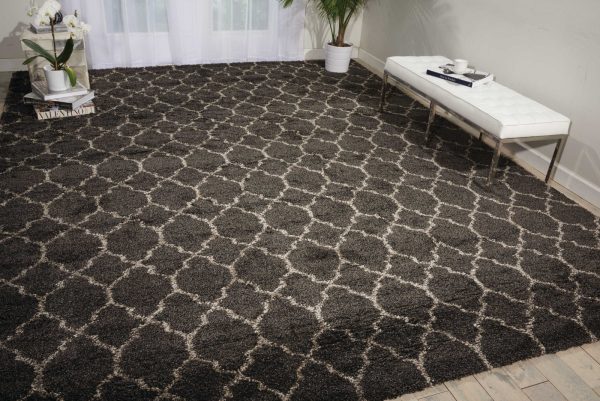 Nourison Amore AMOR2 Charcoal Area Rug Fashion