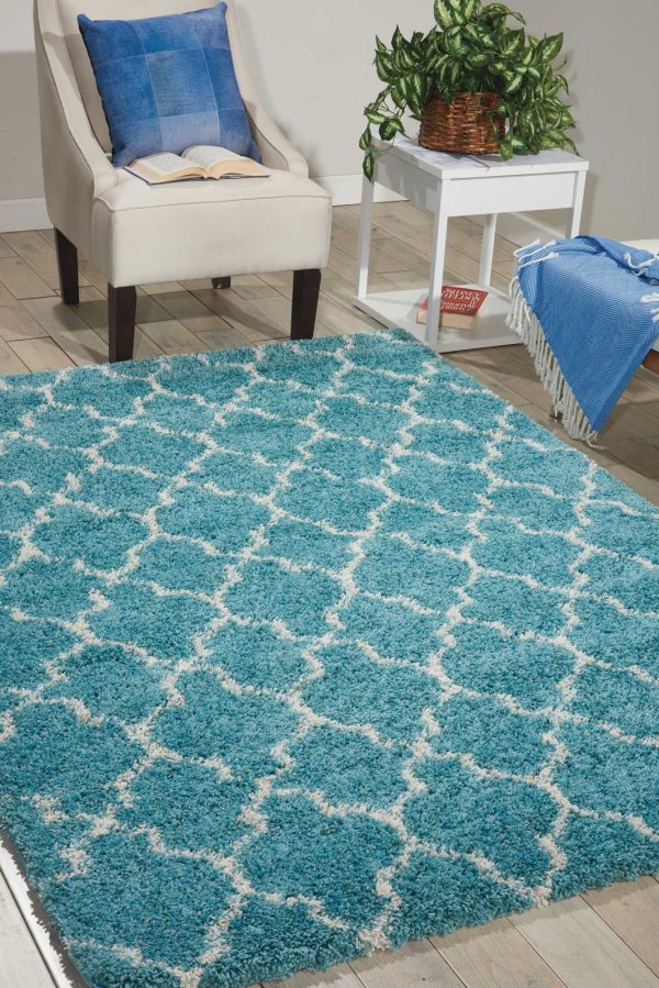 Nourison Amore AMOR2 Aqua Area Rug on Sale