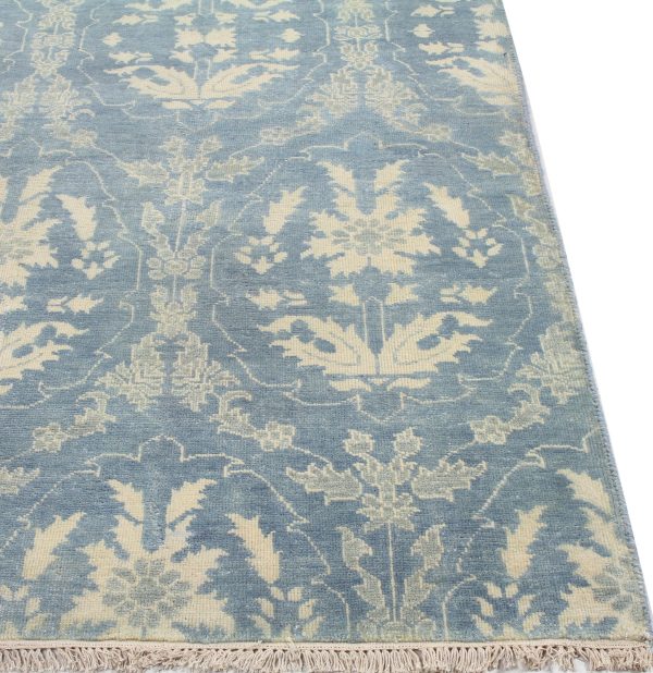 Bashian Heirloom H110-HR106 Light Blue Area Rug on Sale