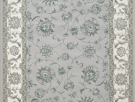 Dynamic Rugs Ancient Garden 57365 Soft Grey Cream Area Rug Online Sale