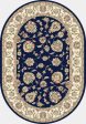 Dynamic Rugs Ancient Garden 57365 Blue Ivory Area Rug Online Sale