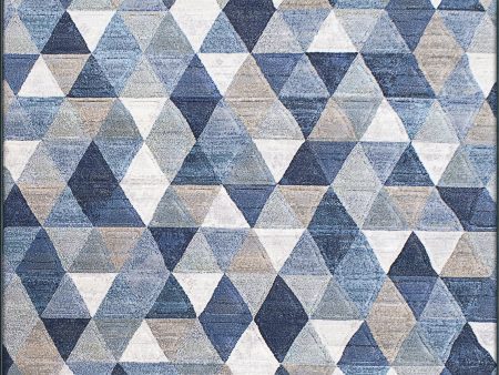 Dynamic Rugs Eclipse 63263 Blue Multi Area Rug Hot on Sale