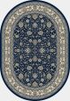 Dynamic Rugs Ancient Garden 57120 Blue Ivory Area Rug Discount