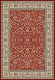 Dynamic Rugs Ancient Garden 57078 Red Ivory Area Rug Discount