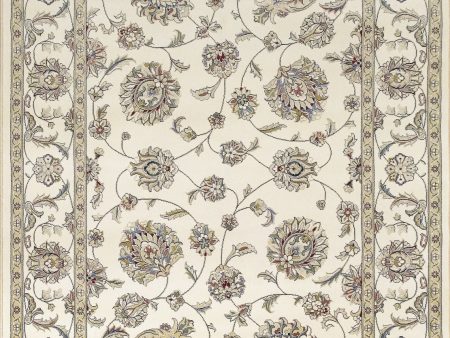 Dynamic Rugs Ancient Garden 57365 Ivory Area Rug For Sale