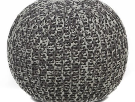 Chandra Poufs POU-127 Brown Grey Supply