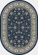 Dynamic Rugs Ancient Garden 57120 Blue Ivory Area Rug Discount