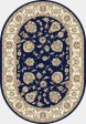 Dynamic Rugs Ancient Garden 57365 Blue Ivory Area Rug Online Sale