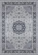 Dynamic Rugs Ancient Garden 57559 Silver Blue Area Rug Online now