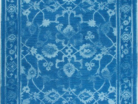 Dynamic Rugs Avalon 88802 Dark Blue Light Blue Area Rug Sale