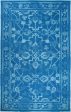 Dynamic Rugs Avalon 88802 Dark Blue Light Blue Area Rug Sale