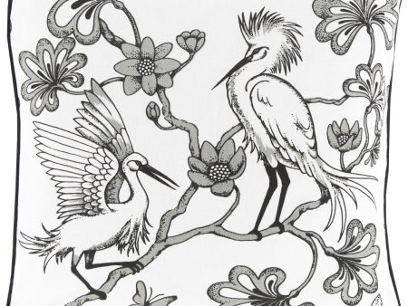 Surya Egrets Elegant Egret by Florence Broadhurst on Sale