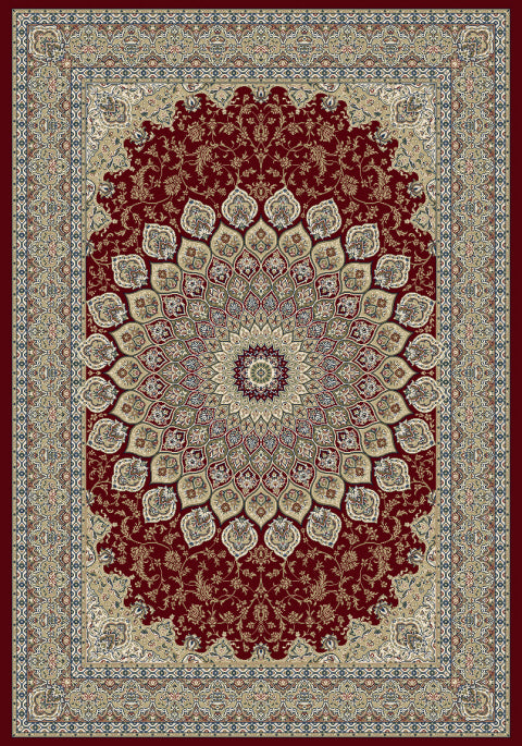 Dynamic Rugs Ancient Garden 57090 Red Area Rug Online Sale