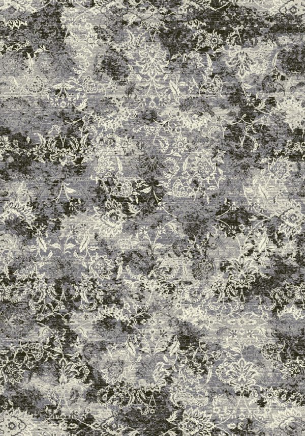 Dynamic Rugs Ancient Garden 57558 Grey Area Rug For Sale