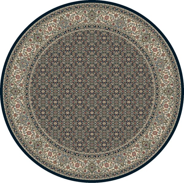 Dynamic Rugs Ancient Garden 57011 Navy Area Rug Discount