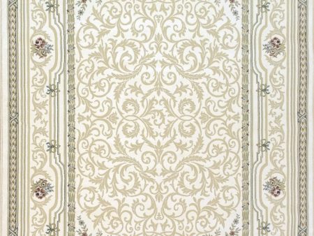 Dynamic Rugs Ancient Garden 57091 Ivory Area Rug Hot on Sale