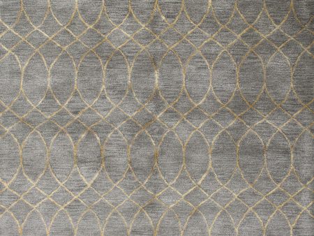 Bashian Greenwich R129-HG300 Grey Area Rug Cheap