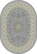 Dynamic Rugs Ancient Garden 57119 Steel Blue Cream Area Rug Online now