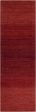 Calvin Klein CK206 Linear Glow Watercolor GLO01 Sumac Area Rug For Cheap