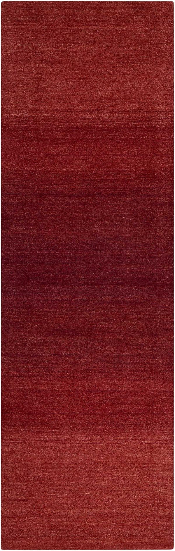 Calvin Klein CK206 Linear Glow Watercolor GLO01 Sumac Area Rug For Cheap