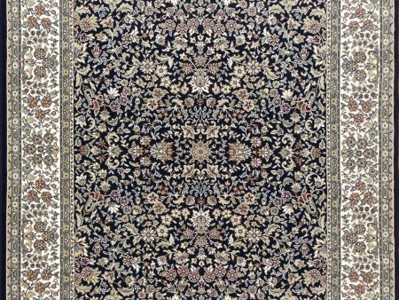 Dynamic Rugs Ancient Garden 57078 Blue Ivory Area Rug Sale