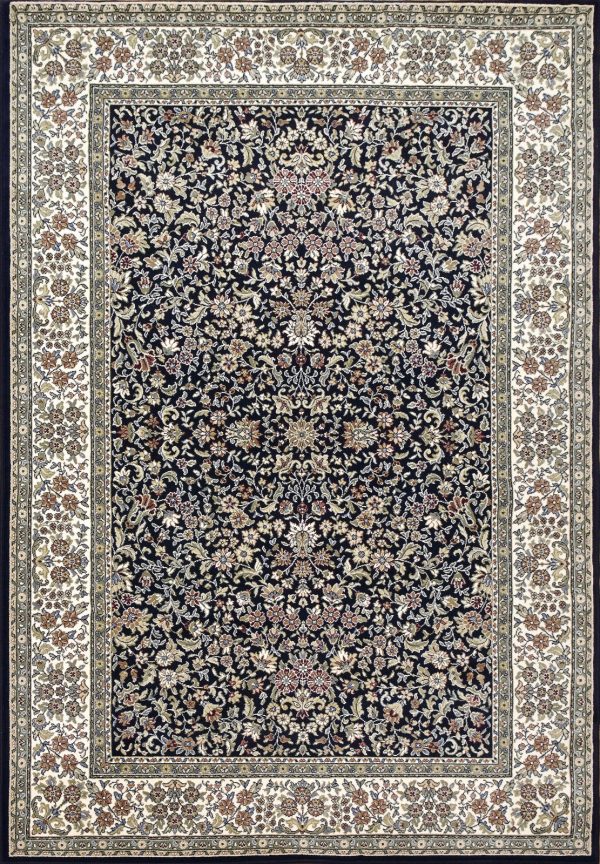 Dynamic Rugs Ancient Garden 57078 Blue Ivory Area Rug Sale