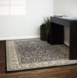 Dynamic Rugs Ancient Garden 57078 Blue Ivory Area Rug Sale