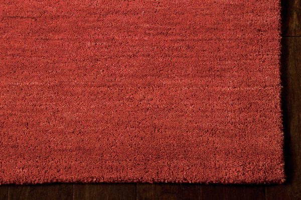 Calvin Klein CK206 Linear Glow Watercolor GLO01 Sumac Area Rug For Cheap